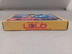 Famicom Software Model Adventures Of Lolo Hal Laboratory FJZ69