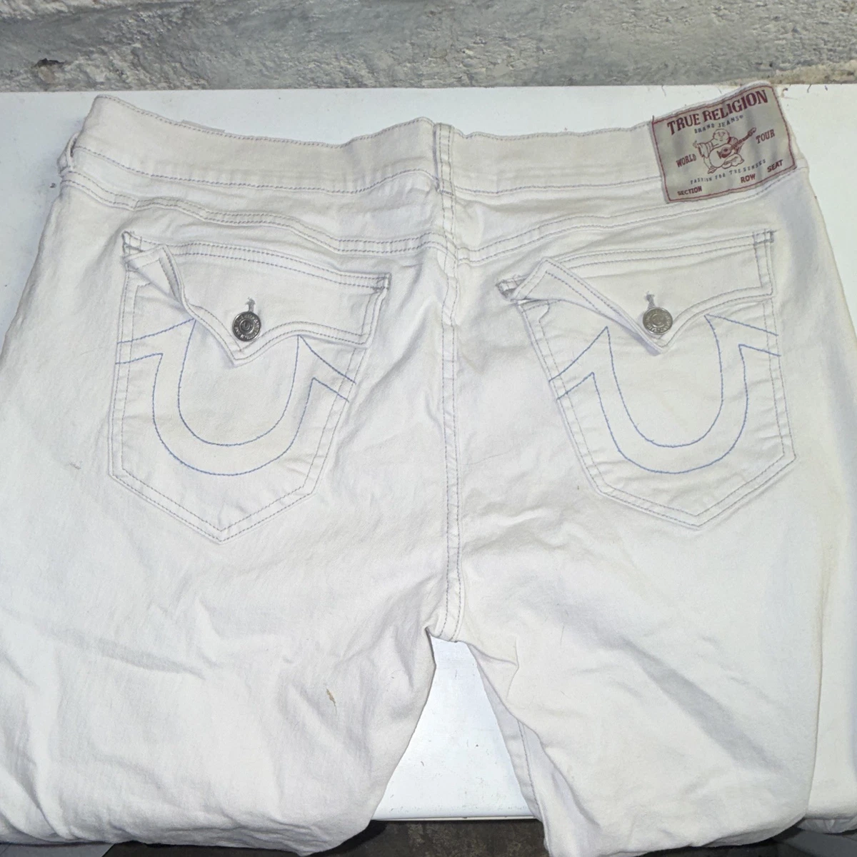 True Religion White Jeans for Men for sale | eBay