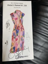 J. Peterman Catalog Signed By John Hurley Who Played peterman Signfeld Season 6