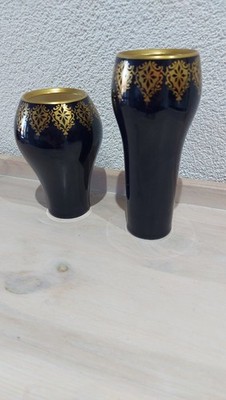 Porzellan Vasen Unterweissbach, echt Kobalt /DDR