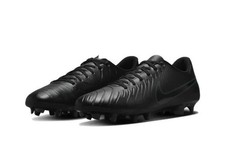 Nike Tiempo Legend 10 Club MG Black Deep Jungle DV4344-002 SZ 12 No Box Top