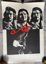 CUBA CUBAN CHE GUEVARA SIGNED OSVALDO SALAS 1970s ORIG POSTER PHOTO XXL