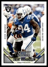 2015 Score Trent Richardson Oakland Raiders #291