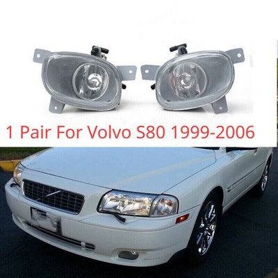 1 Pair For Volvo S80 1999-2006 Front Bumper Fog Lights Lamps Left & Right