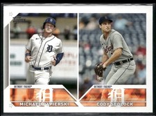 2023 Topps Update #US262 Michael Papierski / Cody Sedlock RCOM,