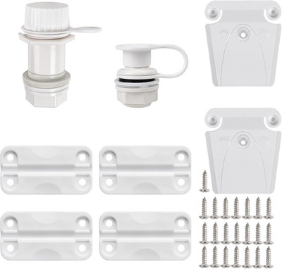Cooler Replacement Parts Kit, for Igloo Ice Chest Plastic Hinges,Plastic Latch a