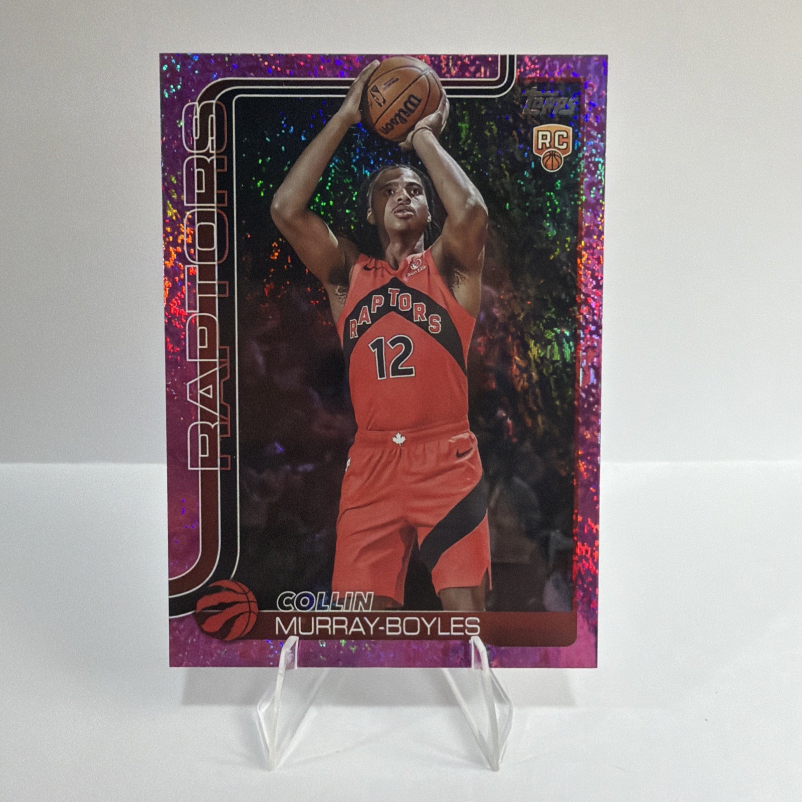 2025-26 Topps Collin Murray-Boyles Rookie Pink Holo Foil #209 NM