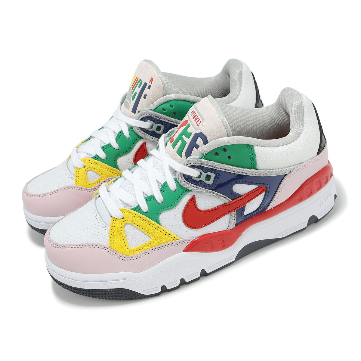 Nike x Nigo Air Force 3 Low SP Multi Otsumo Plaza Japan Men Nike x Nigo Air Force 3 Low SP Multi Otsumo Plaza Japan Men