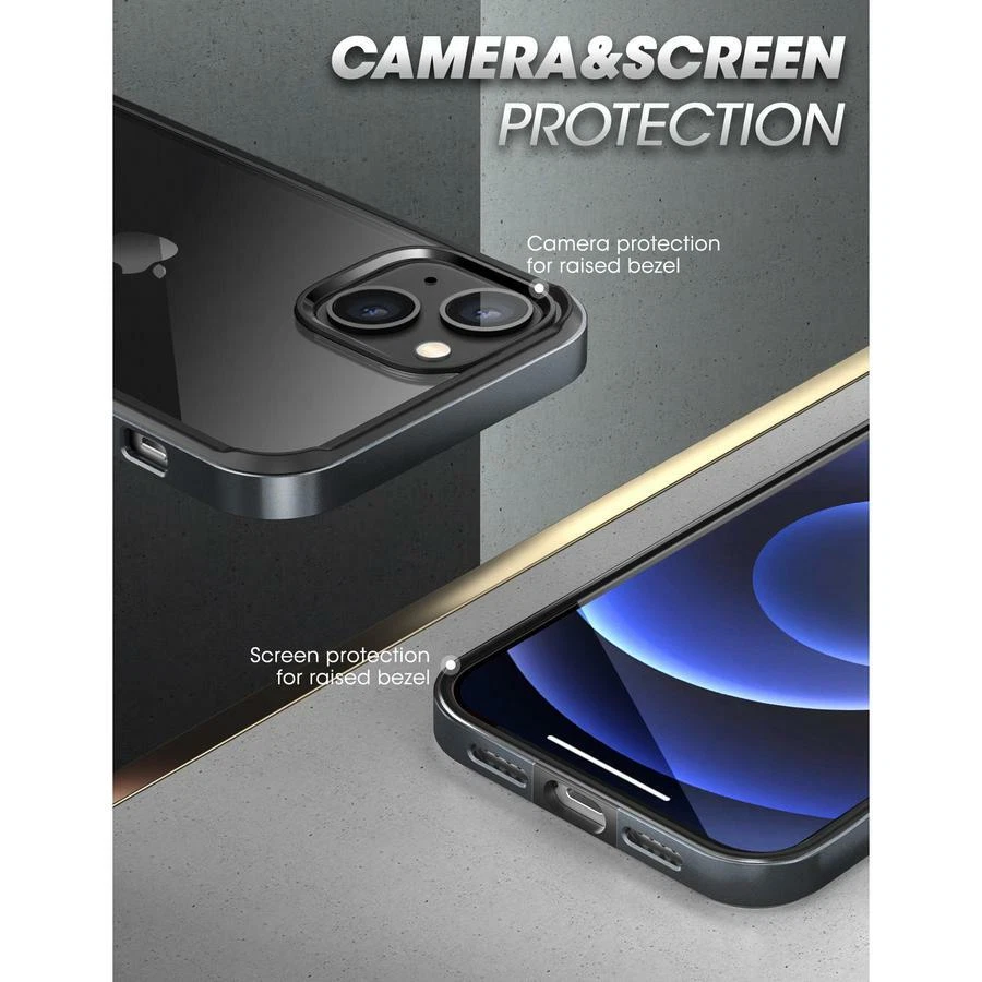 SUPCASE Para iPhone 13 (2021) 6.1 pulgadas Borde Escarabajo Unicornio Delgado Transparente Estuche Antigolpes Foto 4 de 4