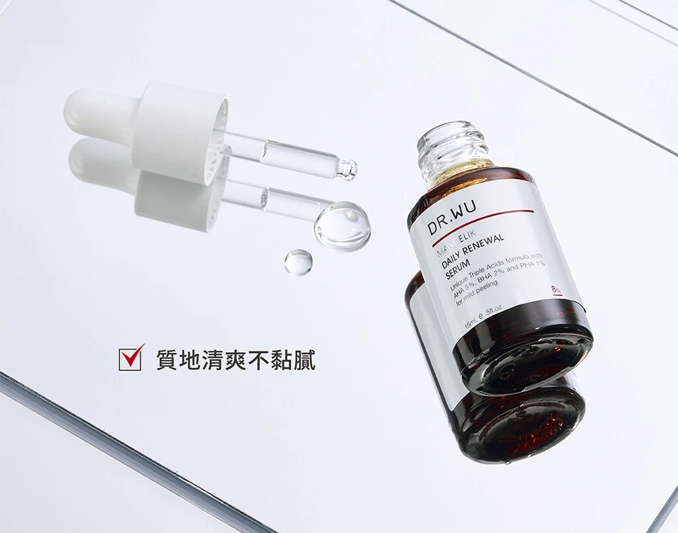 [DR. WU] Mandelik Daily Renewal Serum with Mandelic Acid 8% 15ml NEW - Image 3 of 3