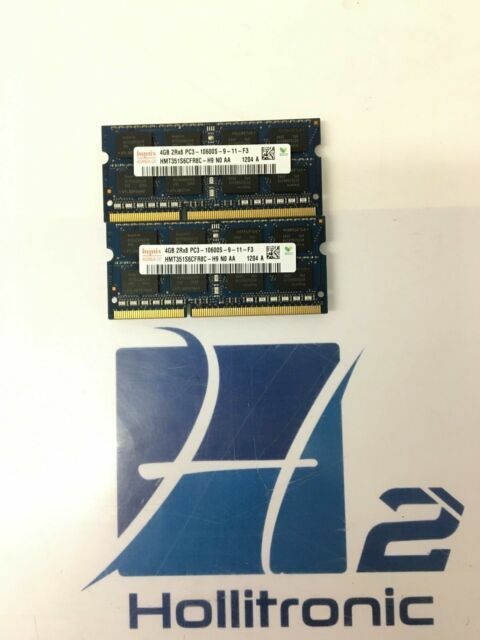 Barrette De RAM DDR3 Hynix 4Go SO-DIMM - PC3-10600S, 1333 MHz, CL9, 1.5V - Occasion Testée