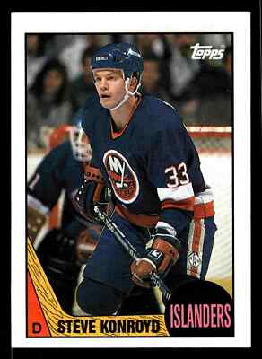 1987-88 Topps Steve Konroyd #153 - New York Islanders