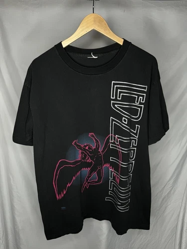 90's Led Zeppelin Concert Tee Shirt Vintage vintage concert t-shirt, vintage, single stitch, B+ condition