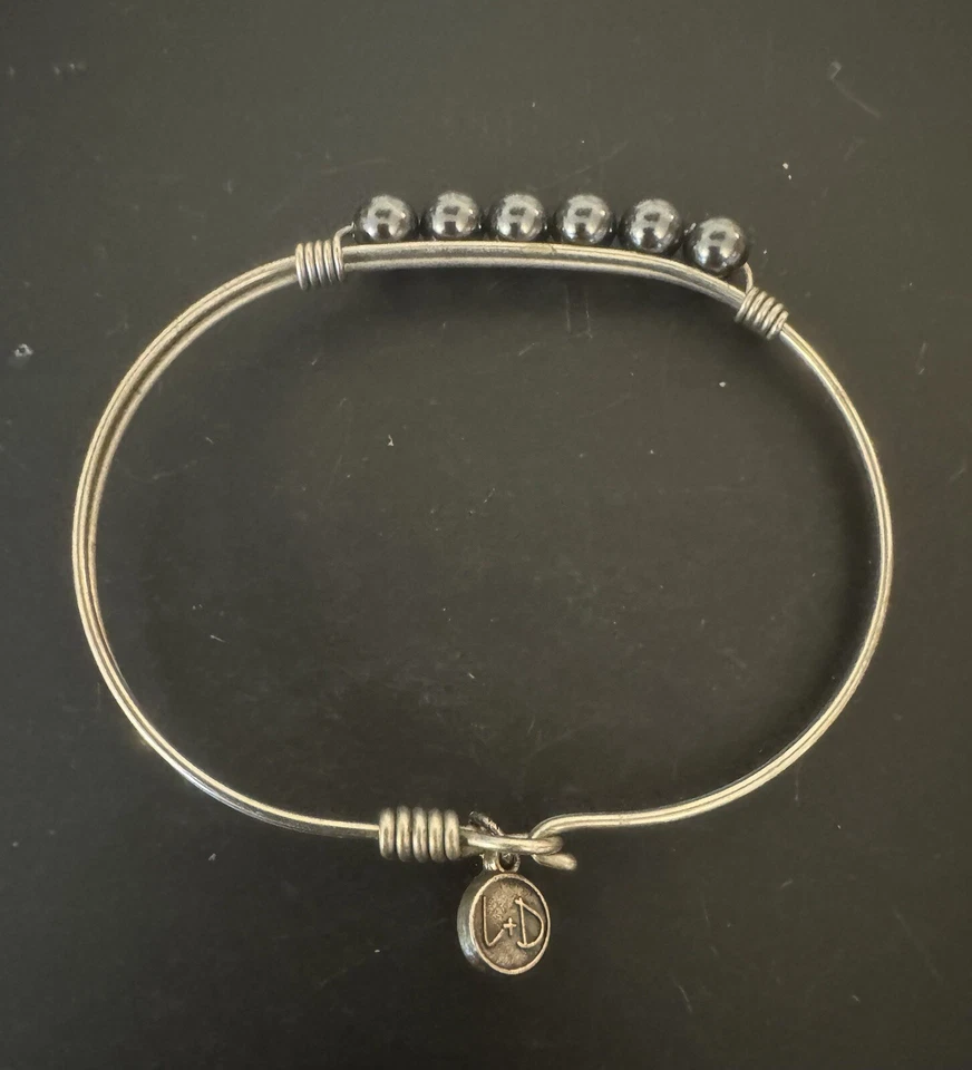 LUCA AND DANI GREY PEARL SILVER BRACELET EMBRACE THE JOURNEY - Image 2 of 2