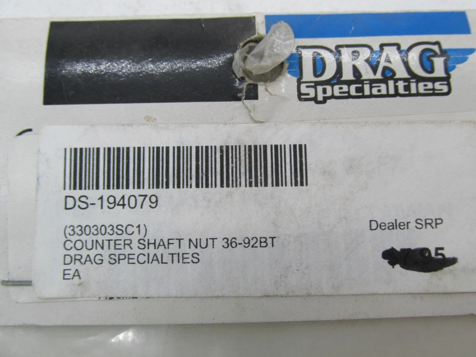 Harley Davidson 36-92 Big Twin eje principal piñón contador eje tuerca DS-194079 Foto 3 de 3