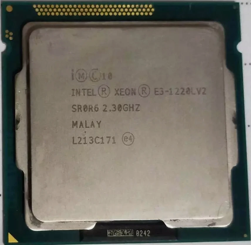 Intel Xeon E3-1220LV2 2.3GHz 2-core LGA 1155 SR0R6 E3-1220L V2 CPU Processor - Image 2 of 4