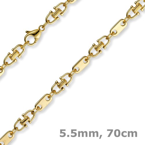 1,1mm Catena Ancora Collier Collana IN 375 Oro 40cm 4053642838629