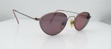 Vintage Wired 816 Bronze Oval Sunglasses FRAMES ONLY