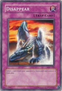 Disappear - LOD-089 - Common - Unlimited Edition x3 - Lightly Played