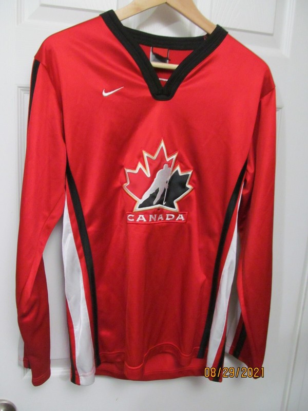 Nike IIHF Canada Hockey Jersey Logo Embroidered Medium