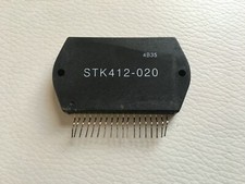 STK412-020 Amplificador de Potencia + Compuesto Disipador de Calor LOTE DE 2