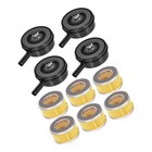 4 Pcs Air Compressor Accessories Generator Muffler Noise Reducer