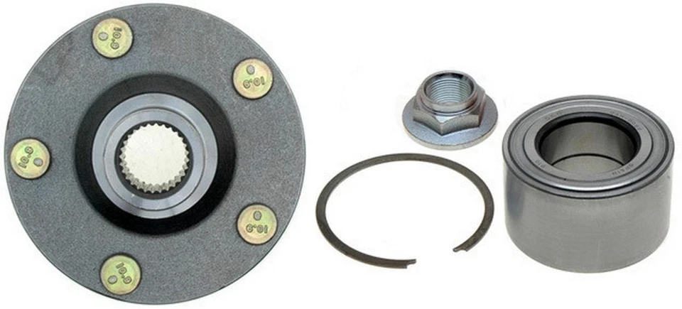 Kit de reparación de cojinete y cubo del eje delantero Se adapta a: 2005-2008 Mercury Mariner Raybestos Foto 4 de 4