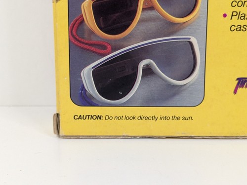 Fisher Price 3046 Sun Jammers Sunglasses Yellow/Red 1986 New - Picture 23 of 24