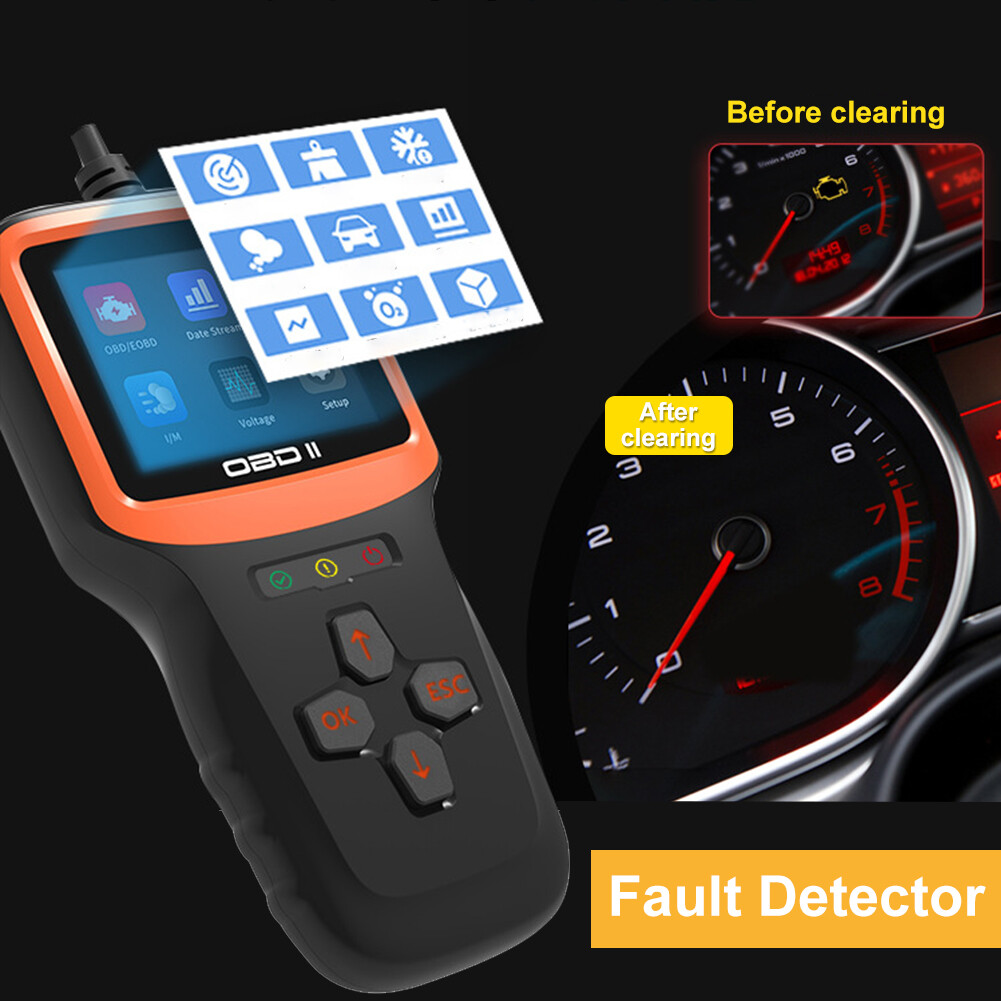 Battery Test Repair Professional OBD2 Scanner Diagnostic Tool Car Code Reader eBay