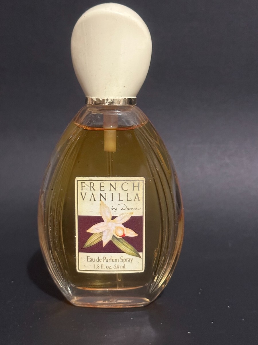 Dana French Vanilla Eau de Parfum Spray 1.8 fl oz / 54 ml Vintage