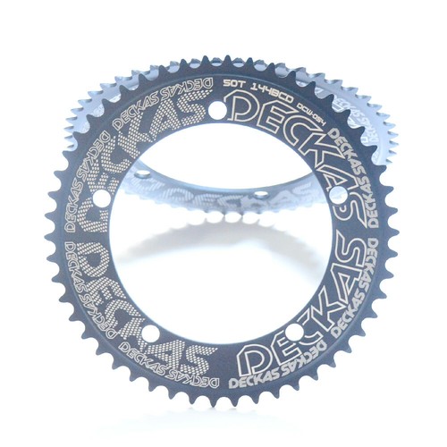 Deckas 144BCD Chainring Chainwheel Road Fixed Gear fixie Round Chainring 44T-58T - Picture 21 of 27