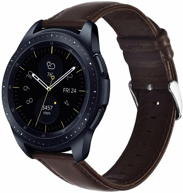For Gramin Vivoactive 4S /Move 3S /FOSSIL Q Venture Leather Watch Band Strap 18 | eBay