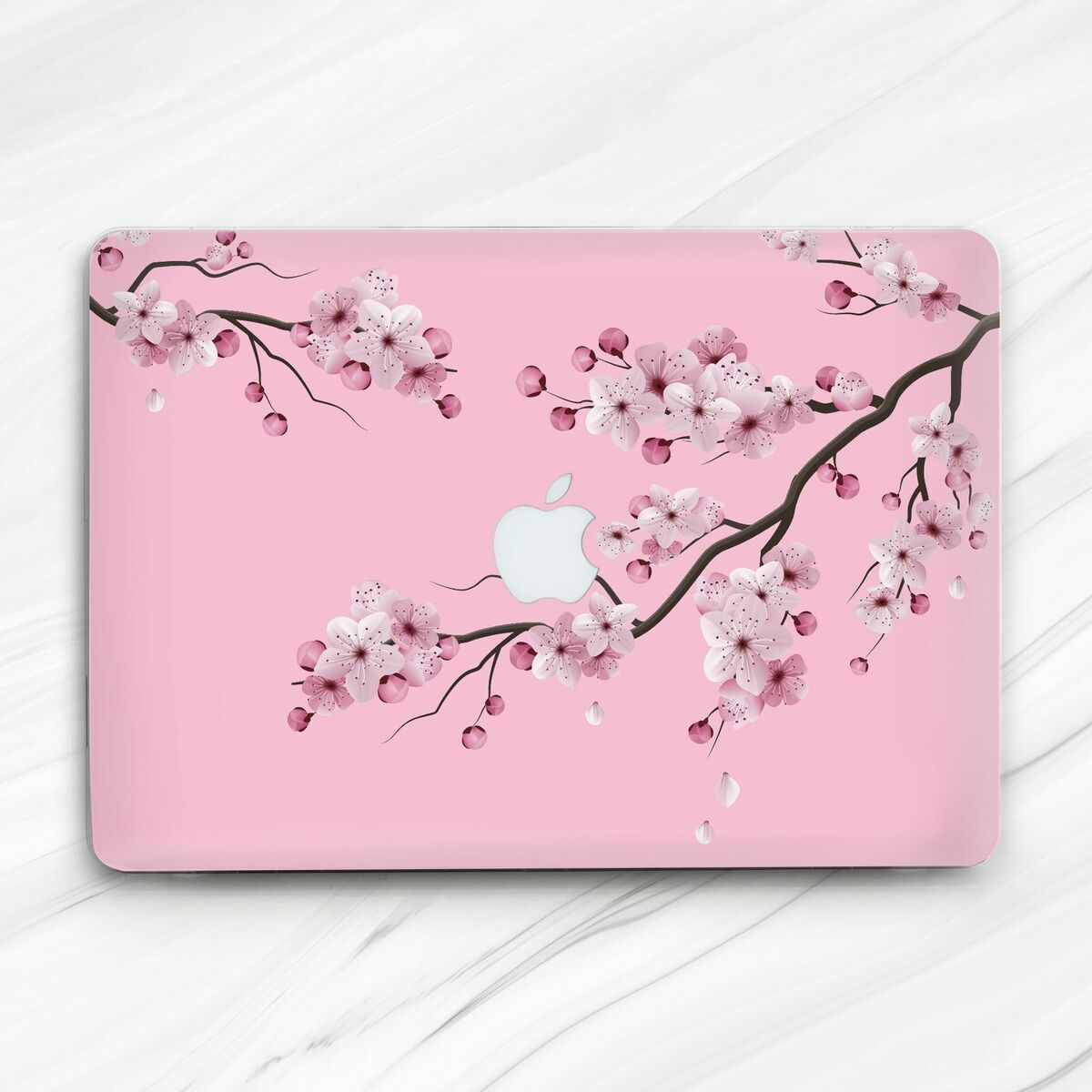 Cherry Blossom Japanese Floral Pink Hard Case For Macbook Cherry Blossom Japanese Floral Pink Hard Case For Macbook