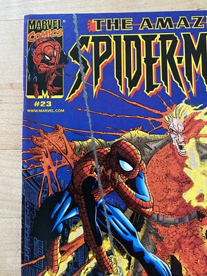 AMAZING SPIDER-MAN #23 - MARVEL COMICS, SENATOR WARD, Z'NOX, PETER