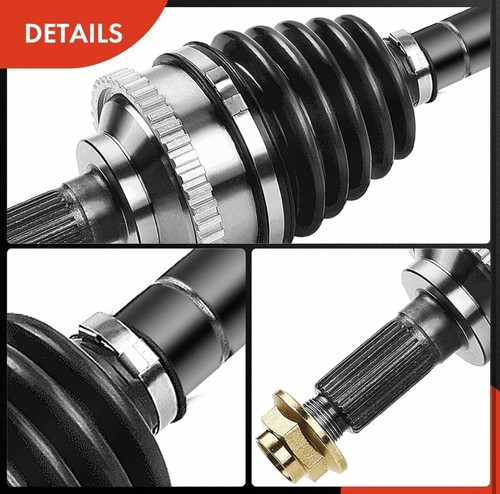 A-Premium CV Axle Shaft Assembly for Mazda 6 2003-2004 MPV 2002-2006 KH-D28 - Foto 7 di 16