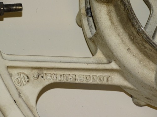 KAWASAKI GPX 750 R ZX750F 1990 VORDERRAD RAD FELGE VORNE F-1199 16 X MT 2.50 - Picture 10 of 12