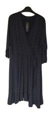 Ladies Navy Blue Dress UK18 EU44 RRP£45 Sales £18.90