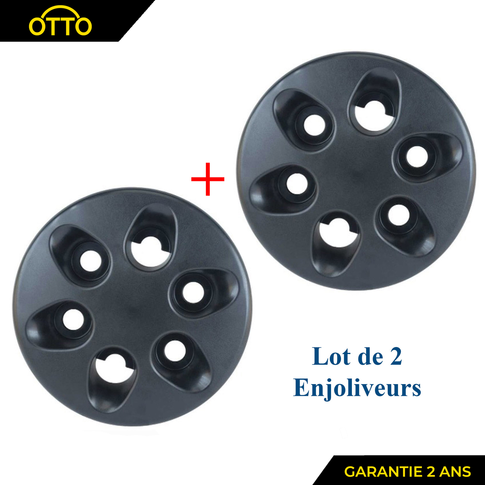 Kit Enjoliveurs Avant 6 Trous Iveco Daily Rénovation Esthétique Fourgon