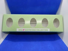 2018 WHITE HOUSE EASTER EGG ~ EMPTY OFFICIAL BOX ~ HOLDS 5 EGGS ~GREAT CONDITION