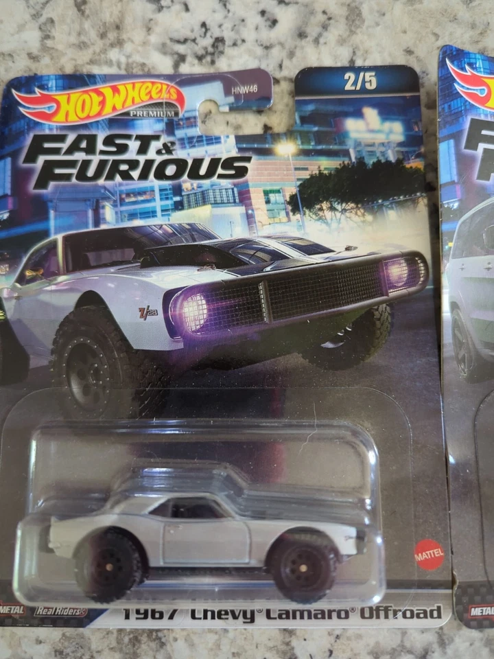 Hot Wheels Fast & Furious Premium 2023 HNW46-956A Juego de 5 Coches 1/64 Foto 2 de 4
