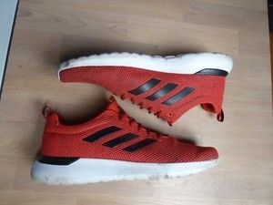 Adidas Lite Racer CLN T 47,5/US 12,5/30,5 cm article f34571 Red White Black  | eBay