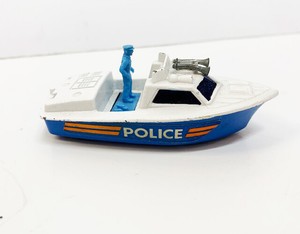 matchbox police boat