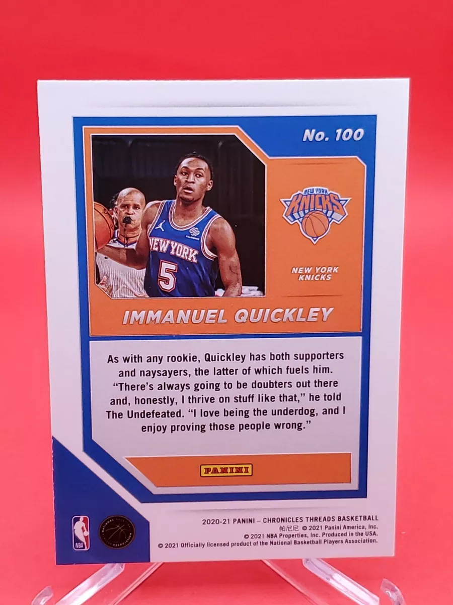 Immanuel Quickley – CollectibleXchange