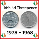 Ireland | Irish 3d | 3 pence | Hare | 1928 - 1968