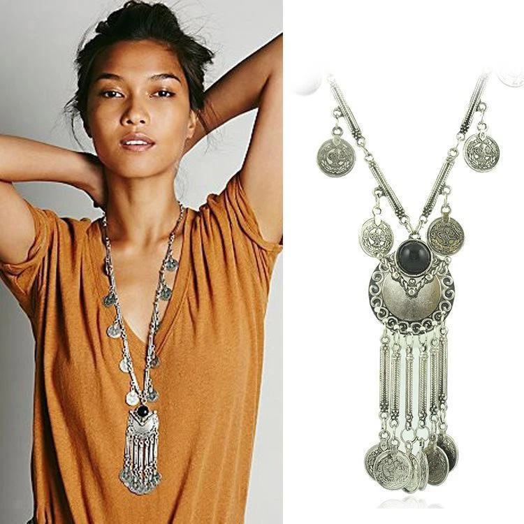 Bohemian 2024 jewelry necklace