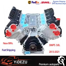 Long Cylinder Block Engine Assembly For 13-21 Land Rover 306PS Jaguar AJ126 3.0L