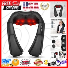 Durable U-Shaped Shiatsu Massager for Whole Body Relaxation - Safe & Easy to Use