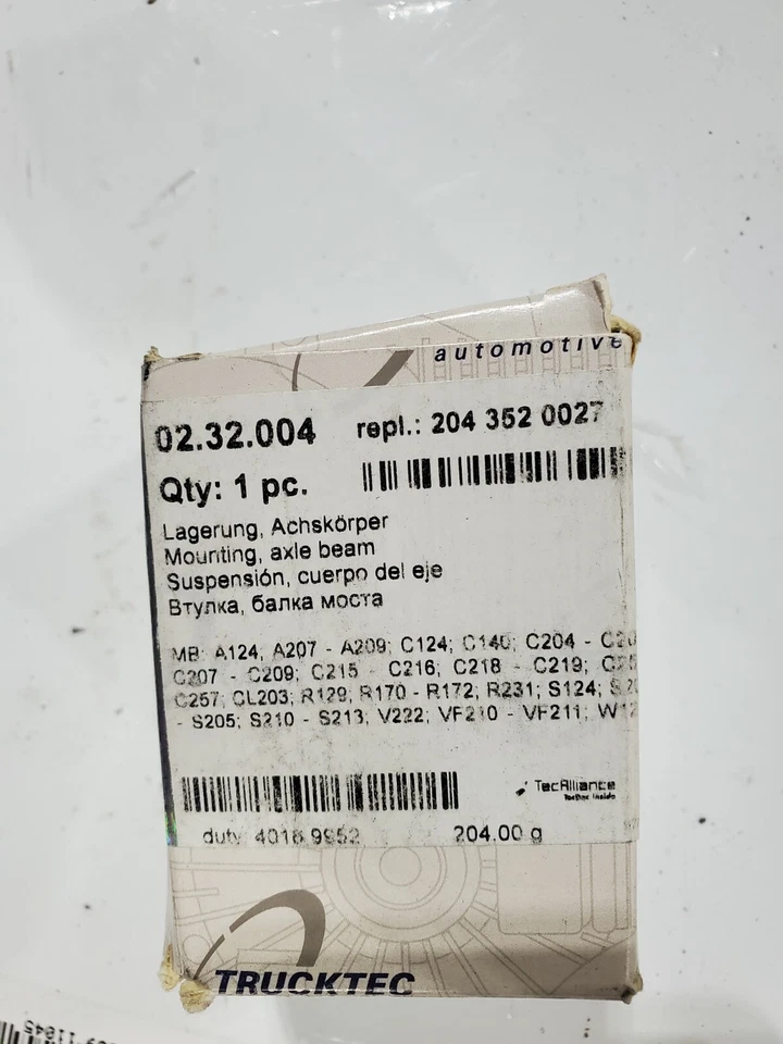 Montaje de haz de eje TruckTec 02.32.004 Mercedes-Benz Foto 2 de 2