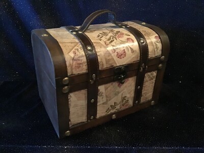 Top Teufels Truhe Auf Antik Mit Tuch Mental Zaubertrick Ebay