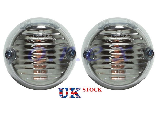 2x MAN Side Marker Lights White Lamp E4 Mark for Truck MAN TGA - TGX - TGL Lorry 2x MAN Side Marker Lights White Lamp E4 Mark for Truck MAN TGA - TGX - TGL Lorry